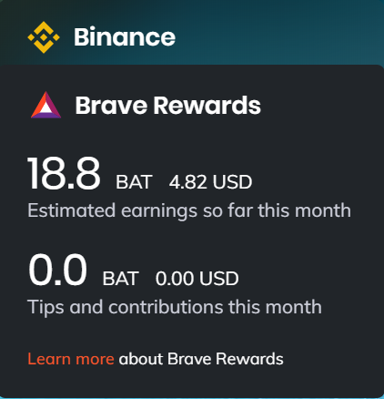 brave browser rewards ios