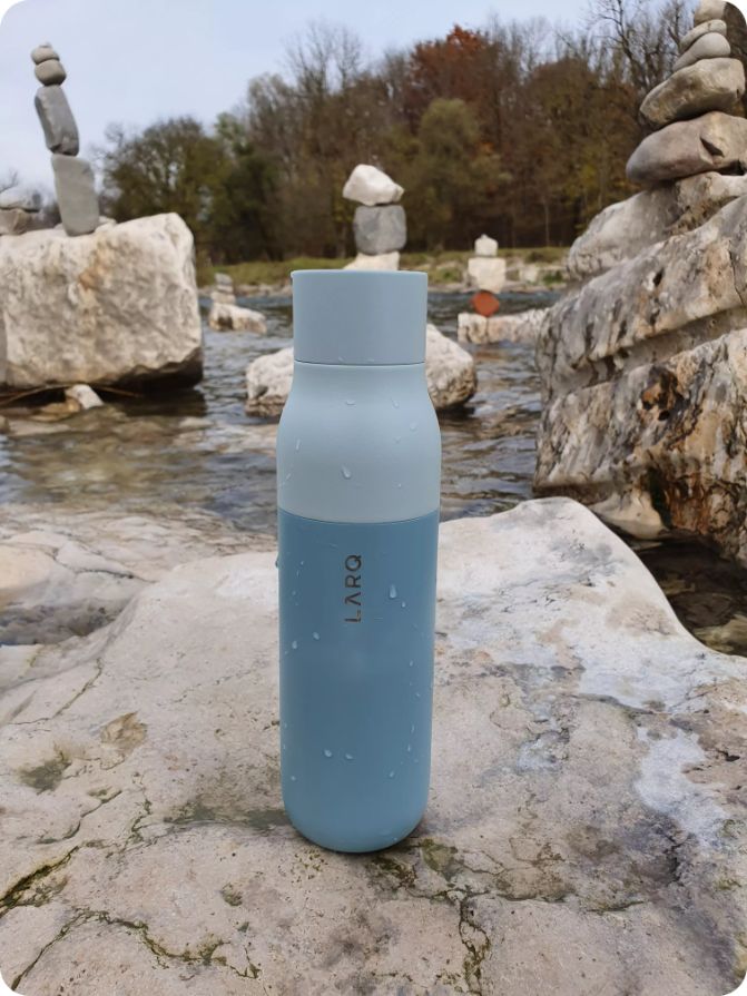 Larq Self-Cleaning Water Bottle Review: Water Bottle That Cleans Itself